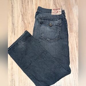 True religion jeans basic straight natural jeans size 42